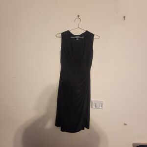 Ralph Lauren Elegant Black Midi Dress